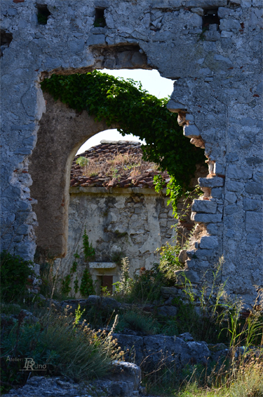 Bild: Klosterruine auf Cres / Kroatien (Fotografie, 2014)